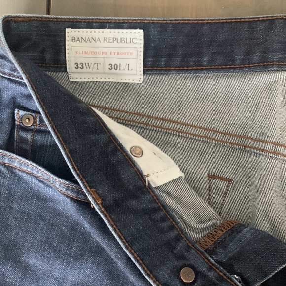 BANANA REPUBLIC Mens Jeans - Picture 7 of 8